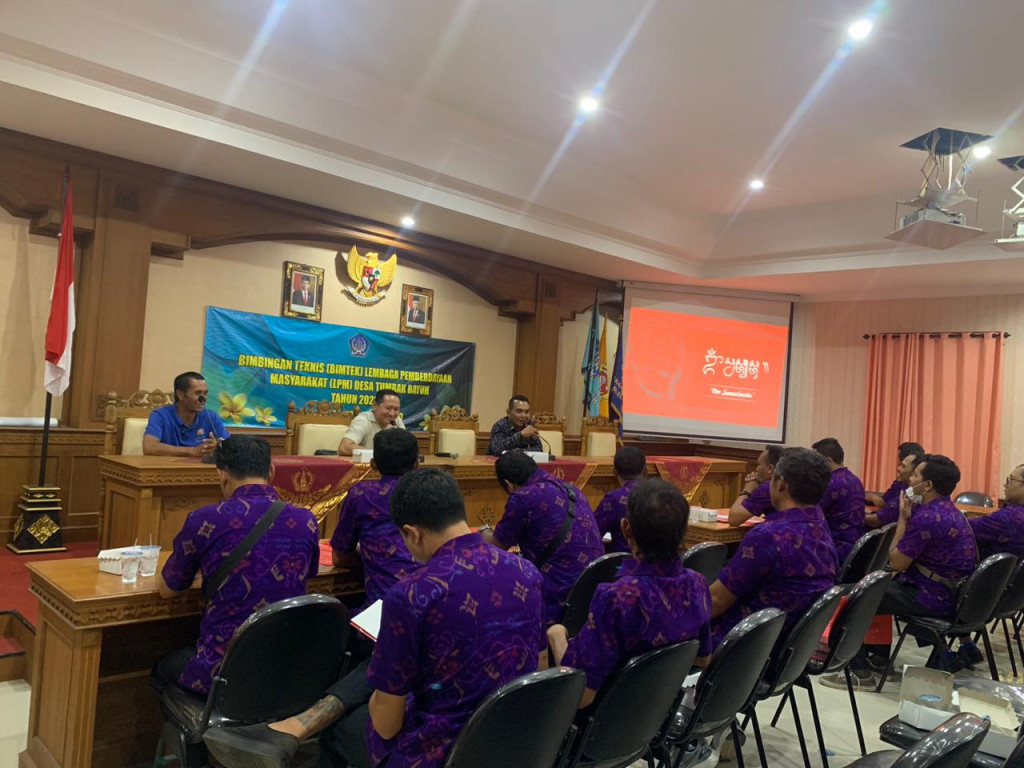 Bimbingan Teknis Terkait Tugas LPM